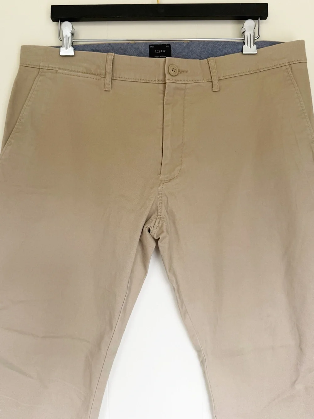 J. CREW Men’s 484 Slim Chino Pant Khaki Size 35 x 26.5